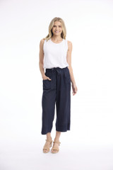 Women's Pants | Linen Blend Pant | ORIENTIQUE