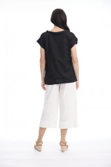 Women's Pants | Linen Blend Pant | ORIENTIQUE
