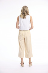 Women's Pants | Linen Blend Pant | ORIENTIQUE