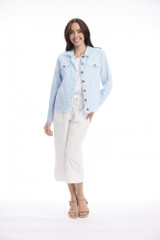 Women's Dresses | Linen Blend Fringe Jacket  | ORIENTIQUE