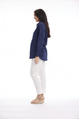 Women's Top | Poplin Shirt | ORIENTIQUE