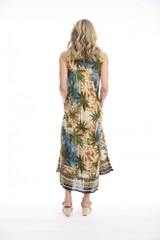 Women's Dresses | Allard Maxi V Sleeveless Dress | ORIENTIQUE