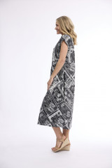 Women's Dresses | Pampellone Cap Sleeve Dress | ORIENTIQUE