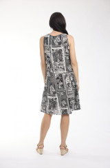 Women's Dresses | Pampellone Midi Sleeveless Dress | ORIENTIQUE