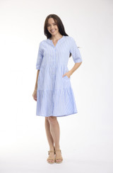 Women's Dresses | Calcutta Layers Dress | ORIENTIQUE