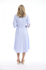 Women's Dresses | Calcutta Collar Pockets Dress | ORIENTIQUE