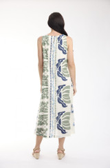 Women's Dresses | Liberte Midi Sleeveless Dress | ORIENTIQUE