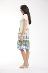 Women's Dresses | Liberte Bib Pockets Dress | ORIENTIQUE