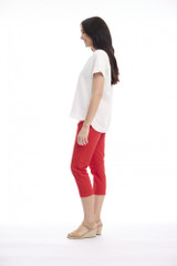Women's Pants |  Bangalene Capri Pant | ORIENTIQUE