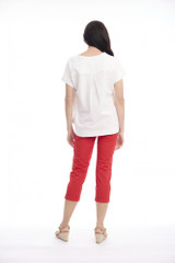 Women's Pants |  Bangalene Capri Pant | ORIENTIQUE