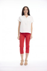 Women's Pants |  Bangalene Capri Pant | ORIENTIQUE