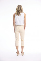 Women's Pants |  Bangalene Capri Pant | ORIENTIQUE