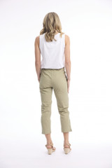 Women's Pants |  Bangalene Capri Rivets  Pant | ORIENTIQUE