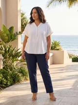 Women's Pants |  Bangalene Fashion Long Pant | ORIENTIQUE