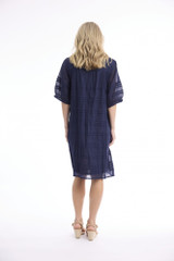 Women's Dresses | Cotton Gauze Pleated Dress | ORIENTIQUE