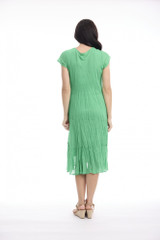 Women's Dresses | Cotton Gauze Bias Pockets Dress | ORIENTIQUE