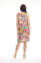 Women's Dresses | Contemporary Sleeveless Dress | ORIENTIQUE