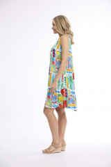 Women's Dresses | Contemporary Sleeveless Dress | ORIENTIQUE