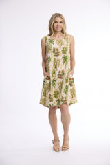 Women's Dresses | Contemporary Sleeveless Dress | ORIENTIQUE