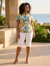 Women's Top | V T-Shirt  | ORIENTIQUE