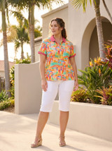 Women's Top | V T-Shirt  | ORIENTIQUE