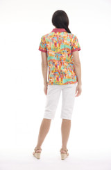 Women's Top | V T-Shirt  | ORIENTIQUE