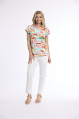 Women's Top | Crew T-Shirt  | ORIENTIQUE