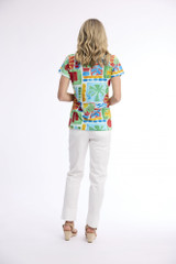 Women's Top | V T-Shirt  | ORIENTIQUE