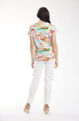 Women's Top | V T-Shirt  | ORIENTIQUE