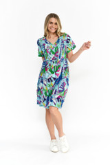 Women's Dresses | Colette V Neck Tassel Dress | ONE SUMMER
