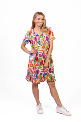 Women's Dresses | Colette V Neck Tassel Dress | ONE SUMMER