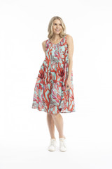Women's Dresses | Estelle Crew Neck Sleeveless Dress | ONE SUMMER