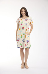 Women's Dresses | Citadelle Reversible Short Sleeve Dress | ORIENTIQUE