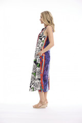 Women's Dresses | Menton Midi Sleeveless Dress | ORIENTIQUE