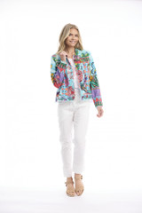 Women's Dresses | Provence Fringe Jacket  | ORIENTIQUE