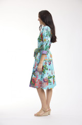 Women's Dresses | Provence Tie Waist Shirt Dress | ORIENTIQUE
