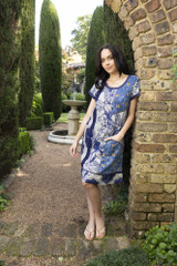 Women's Dresses | Avignon Patch Dress | ORIENTIQUE