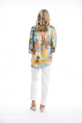 Women's Dresses | Digital Collared Shirt  | ORIENTIQUE