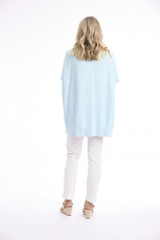 Women's Top | Knit Boxy Top | ORIENTIQUE