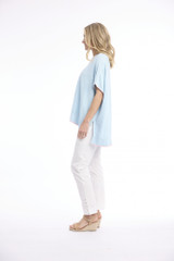Women's Top | Knit Boxy Top | ORIENTIQUE