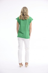 Women's Top | Knit Boatneck Top | ORIENTIQUE