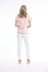 Women's Top | Knit Squareneck Top | ORIENTIQUE