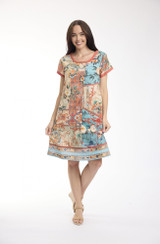 Women's Dresses | Gordes Patch Dress | ORIENTIQUE