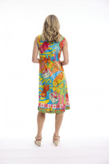 Women's Dresses |  Mougins Sleeveless Pleated Dress | ORIENTIQUE