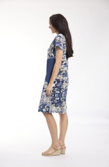 Women's Dresses | Monaco Patch Dress | ORIENTIQUE