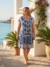 Women's Dresses | Monaco Easy Fit Dress | ORIENTIQUE