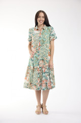 Women's Dresses | St Michiel Patch Long Dress | ORIENTIQUE