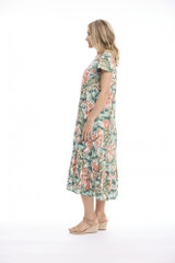 Women's Dresses | St Michiel Square Neckline Dress | ORIENTIQUE