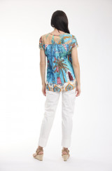 Women's Top | Casablanca Pleated Top | ORIENTIQUE