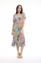 Women's Dresses | Sur Mer Godet Dress | ORIENTIQUE